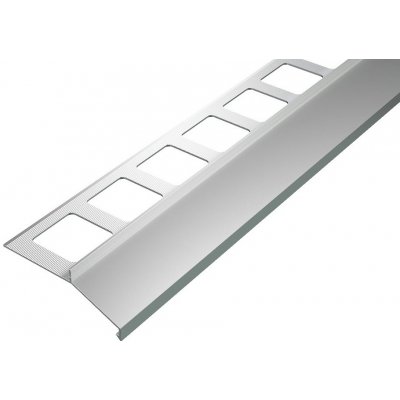 Acara balkónová lišta sivá BP4 10mm, 2,5m