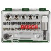 BOSCH BOSCH 27-dielna súprava na skrutkovanie s mini západkou v domácnosti Extra Hard - 2607017562