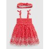 GAP Baby šaty Červená 18-24M