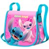 Taška přes rameno Lilo a Stitch růžovomodrá