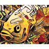 ZUTY Maľovanie podľa čísel GRAFFITI RYBA Rámovanie bez rámu a bez vypnutia plátna Rozmer 80 x 100 cm