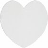 Najkoberce protišmykový SHAPE 3105 Srdce Shaggy - slonia kosť plyš 80x80 cm