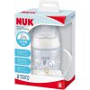 NUK FC fľaštička na učenie s kontrolou teploty 150 ml biela