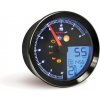 KOSO, HD-01-04 95mm tachometer / otáčkomer. Čierna