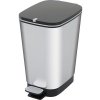 Odpadkový kôš Kis Chic Bin M 30 l strieborný