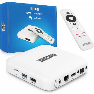 mecool Android TV BOX MECOOL KM2 4K Android 10 certifikat Netflix Google Assistant