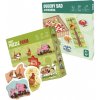 Puzzle - EDUkid EDUkid Set Prvé puzzle Farma 6 v 1 a Hra Ovocný sad a veverička