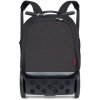 Školská a cestovná taška na kolieskach Nikidom Roller UP Black (19 l), Čierna