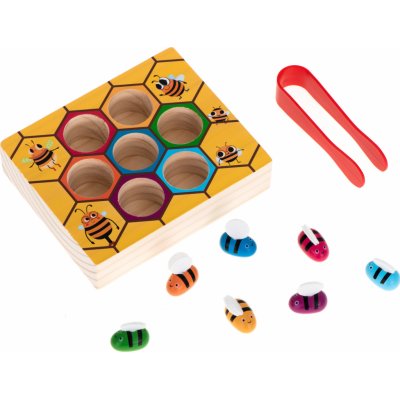 6519 DR Montessori – vzdelávacia hra – včely, včielky, včeličky