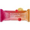 BrainMax Pure Raspberry & Lemon Collagen Bar, Kolagénová tyčinka, Malina a citrón, 60 g 7 g grass-fed kolagénu, 14 g bielkovín, 11 g vlákniny