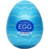 Tenga Egg Wavy II Cool Edition, masturbátor so stimulačnou textúrou a chladivým lubrikantom