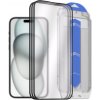 AlzaGuard 2.5D Glass EasyFit DustFree na iPhone 15 AGD-EFD8P3