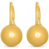 Amawell Náušnice zo žltého zlata v tvare guličky - Lyla 2001467610007