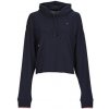 Tommy Hilfiger Mikiny CROPPED HOODIE Námornícka modrá
