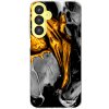 Picasee silikónový prehľadný obal pre Samsung Galaxy A25 A256B 5G - Black Gold