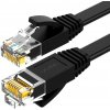 Ugreen KP26282 plochý - Lan ethernet - CAT.6, 2m, černý