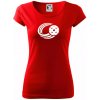 Florbal lopta - Dámske tričko Pure - XL ( Červená )