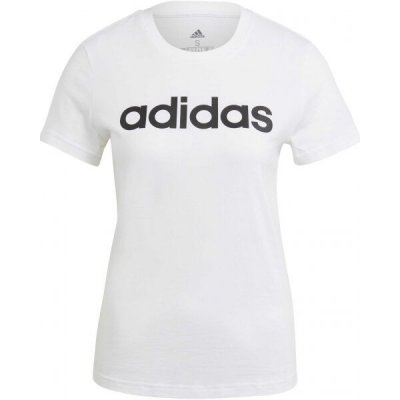 adidas tričko Performance W E LIN SLIM T Biela Čierna