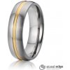 Steel Wedding Snubné prstene chirurgická ocel SSPL010 veľkosť: 65