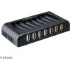 AKASA USB hub 2.0 Connect 7 FC AK-HB-12BKCM