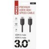 S10300 Vysokorýchlostný kábel HDMI 2.0 A vidlica - A vidlica 3 m EMOS