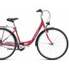 Bicykel CTM Rita 1.0 Matná Tmavočervená Perleť / Strieborná 2025 M