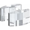 Feldmann 80571-P-16 - plastový držiak skla hr. 16,76 - 17,52 mm - priama spojka 180°, pre nerezové zábradlie