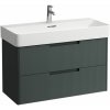 Laufen Juna Skrinka pod umývadlo 92 cm, sivá traffic H4116321092661