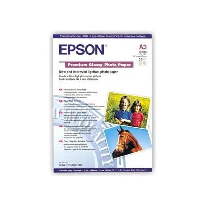 papier EPSON S041315 Premium Glossy Photo 255g/m2, A3, 20ks