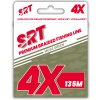 Sert Tresse 4x Srt Machovo zelený Pletený vlasec 0,18mm 135m