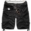 Kraťasy Division Short - čierne, S