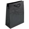 Darčeková taška - stredná, čierna (čistá fľaša)