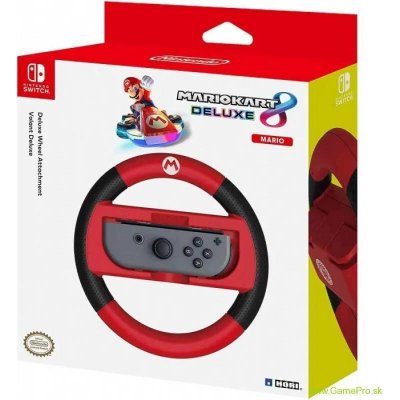 Hori Joy-Con Wheel Deluxe Mario pro Nintendo Switch červený NSP1161