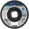 BOSCH Lamelový brúsny kotúč PRO X571, zalomený, 125 mm, G80, X-Lock 2608619203