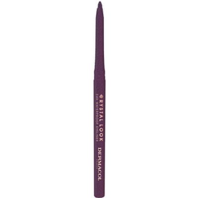 Dermacol Automatická ceruzka na oči Crystal Look (24H Waterproof Eyeliner) (Odtieň 01 Bronze)