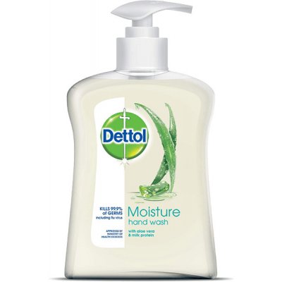 Dettol Moisturise Aloe vera Tekuté mydlo dávkovač 250 ml