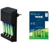 Tronic® Nabíjačka batérií Aa/Aaa + Ni-MH nabíjateľné batérie Aaa, 4 kusy (800010721)