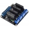 Modul 4-kanálové polovodičové relé SSR G3MB-202P DC-AC PCB 5V 2A DC