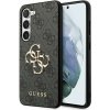 Guess PU 4G Metal Logo Samsung Galaxy S24 sivé