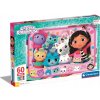Puzzle Clementoni 60 dielikov Puzzle 60 Maxi Domček pre bábiky Gabby