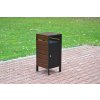 NaK Kôš na smeti SEMI-TIN W162 65l, teak