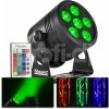 BeamZ Professional BBP66 LED reflektor na baterie, 6x 6W QCL