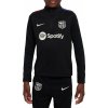Nike FC Barcelona tréningová mikina čierna detská 2024-2025