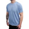 Alpha Industries Double Layer T Shirt Light Blue tričko pánske Farba: modrá, Veľkosť: 3XL