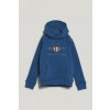 MIKINA GANT ARCHIVE SHIELD HOODIE VINTAGE BLUE