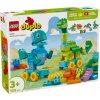 LEG LEGO DUPLO Dinosaury na kolieskach 3v1 10451 STAVEBNICE