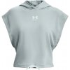 Dámska fitness mikina Under Armour, UA RIVAL TERRY SS HOODIE svetlomodrá sm