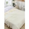 Takoy Prehoz na posteľ 200x230 waflové piké ecru -HT-00193 | 200 x 230 cm