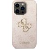 Púzdro Guess 4G Metal Logo Apple iPhone 14 Pro ružové