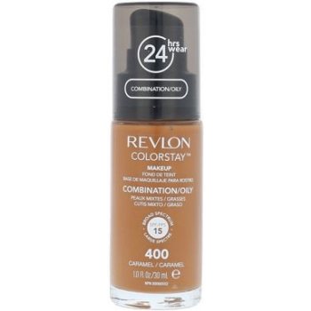 Revlon Colorstay Combination Oily Skin SPF15 make-up pro smíšenou až mastnou pleť 400 caramel 30 ml